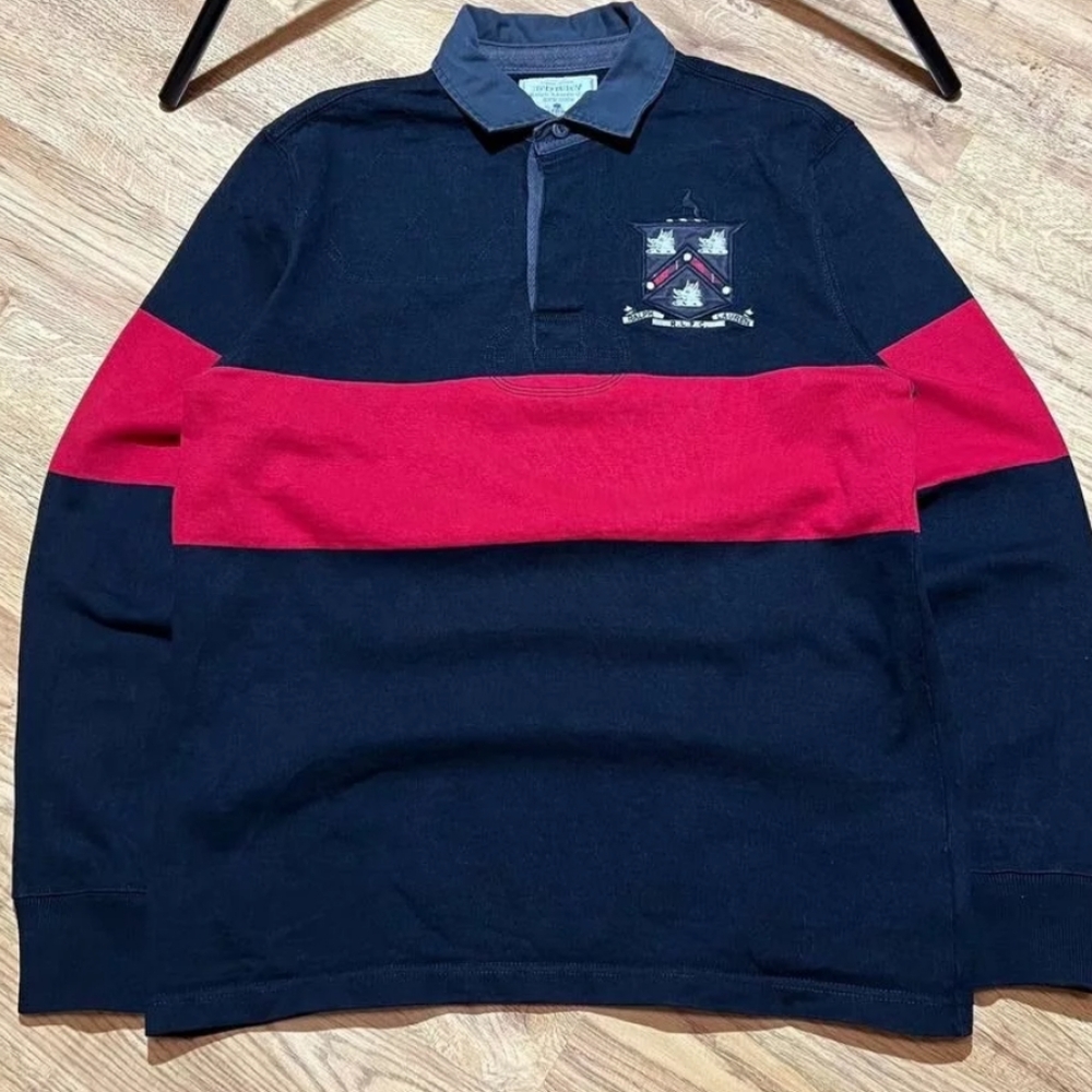 🔥Vtg Rugby Ralph Lauren Rugby Polo